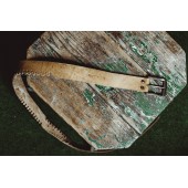 Мъжки колан от телешки бланк - натурален